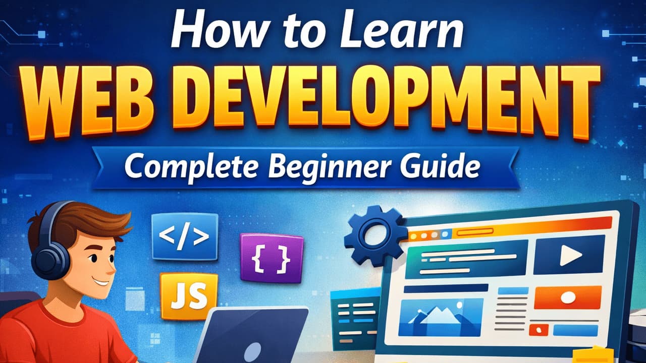How to Learn Web Development – Complete Beginner Guide