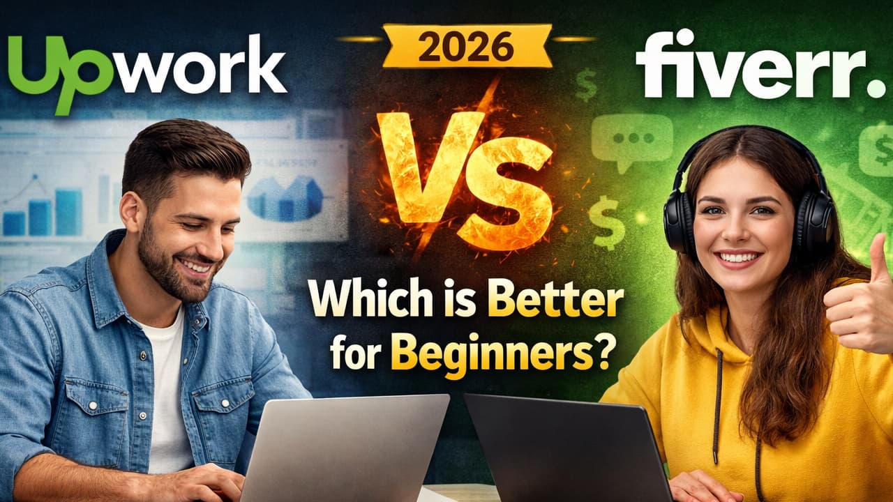 Upwork vs Fiverr: Which is Better for Beginners in 2026